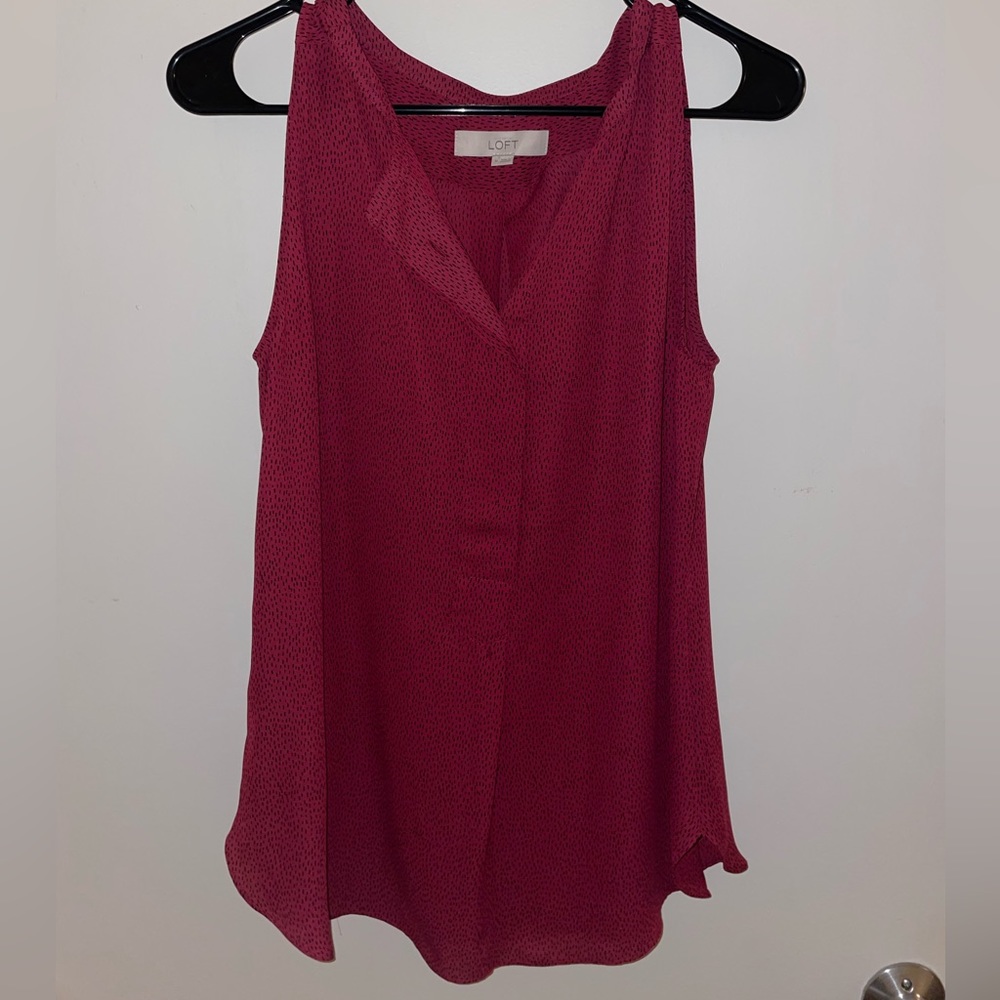 Loft tank blouse